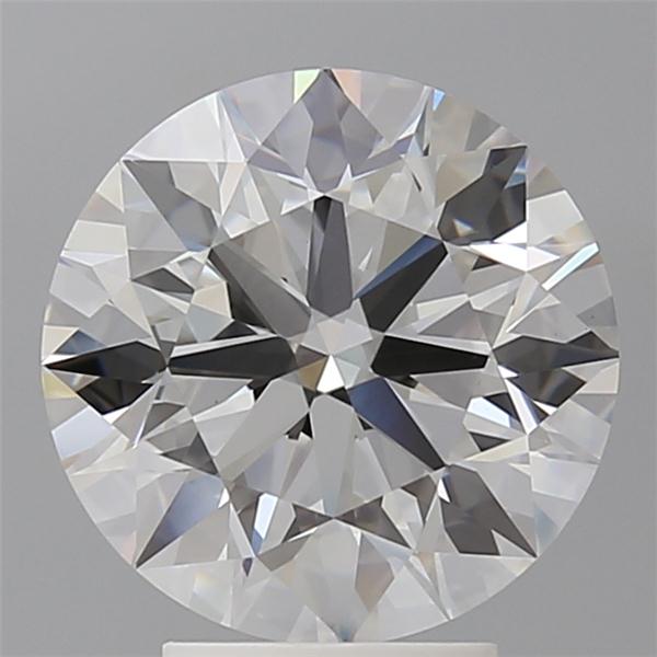 4.10 ct. round Lab Grown Diamond front image