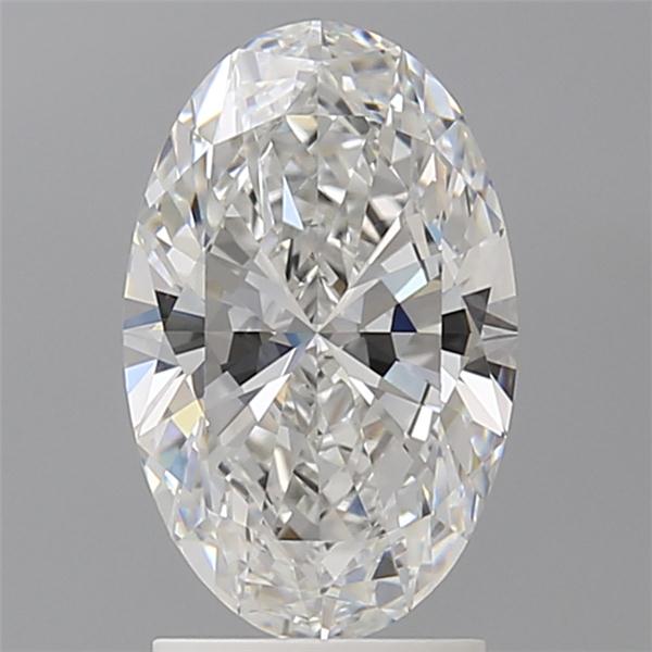 2.09 ct. oval Lab Grown Diamond front image