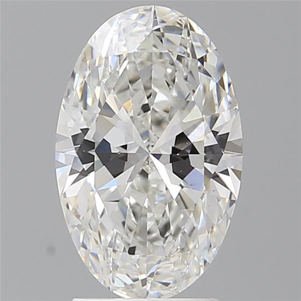 2.59 ct. oval Lab Grown Diamond front image