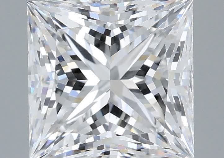 1.39 ct. princess Lab Grown Diamond front image