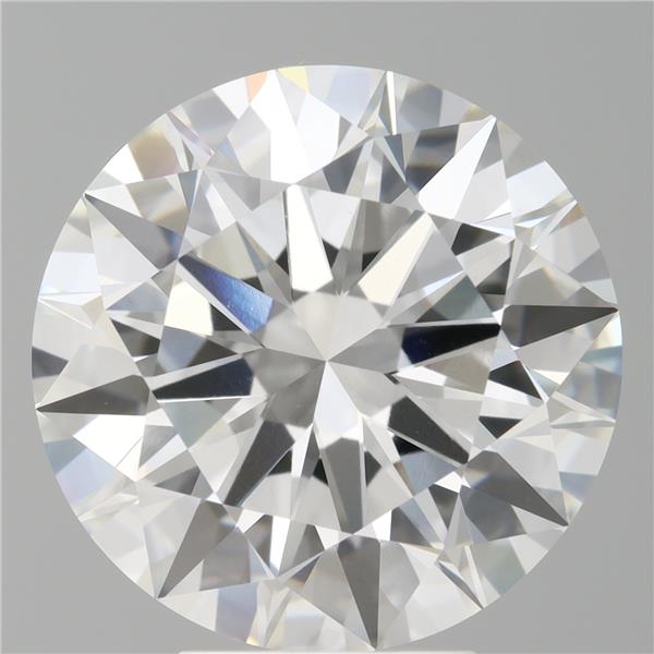 6.04 ct. round Lab Grown Diamond front image