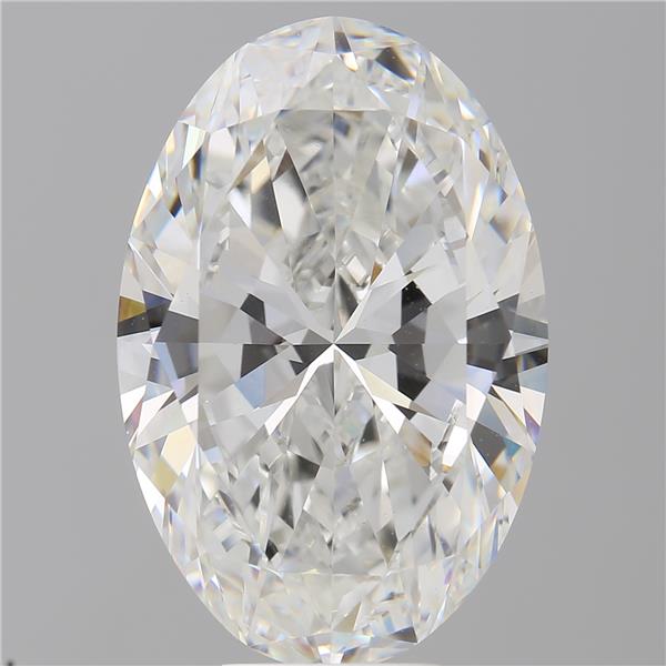 9.50 ct. oval Lab Grown Diamond front image