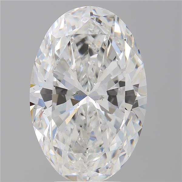 6.01 ct. oval Lab Grown Diamond front image