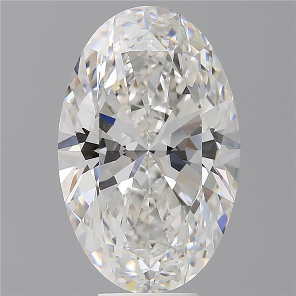 7.60 ct. oval Lab Grown Diamond front image