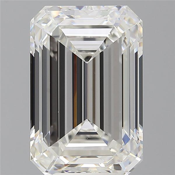 7.53 ct. emerald Lab Grown Diamond front image