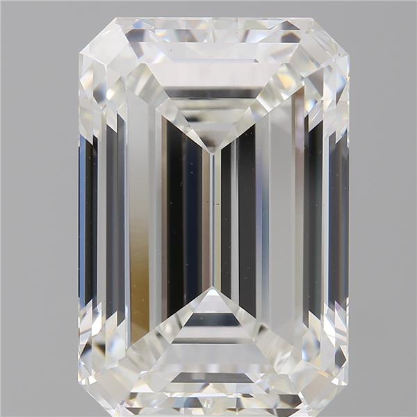 9.10 ct. emerald Lab Grown Diamond front image