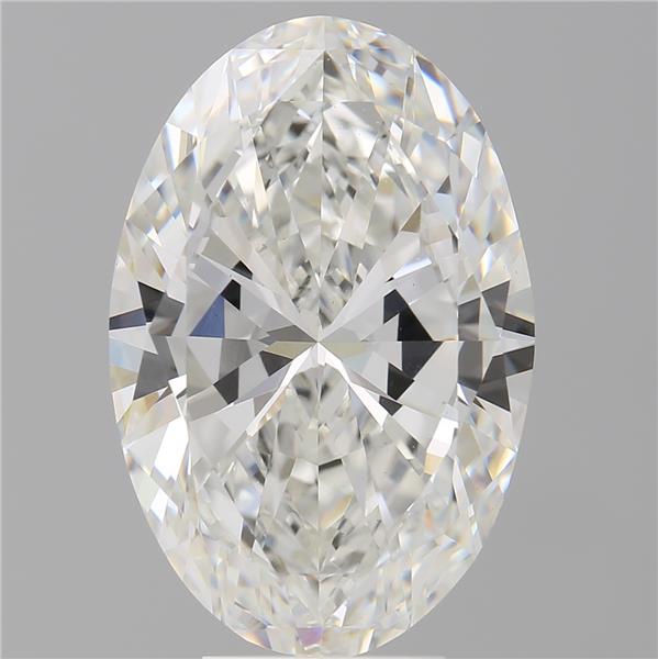 6.52 ct. oval Lab Grown Diamond front image