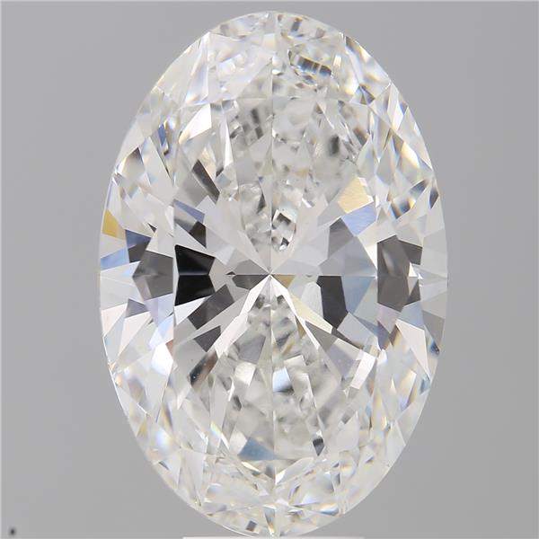 9.03 ct. oval Lab Grown Diamond front image