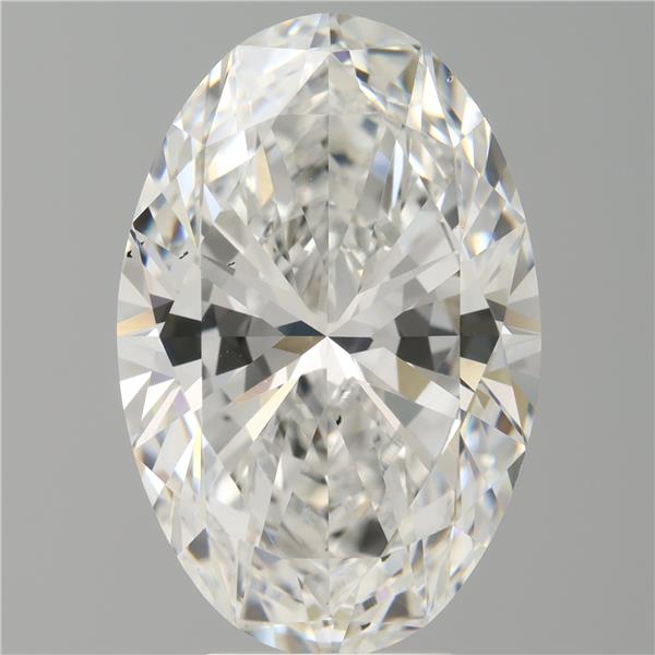6.05 ct. oval Lab Grown Diamond front image