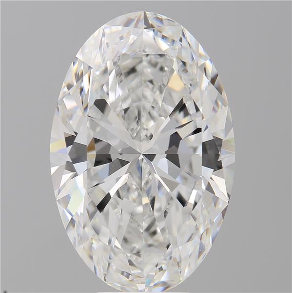 9.09 ct. oval Lab Grown Diamond front image