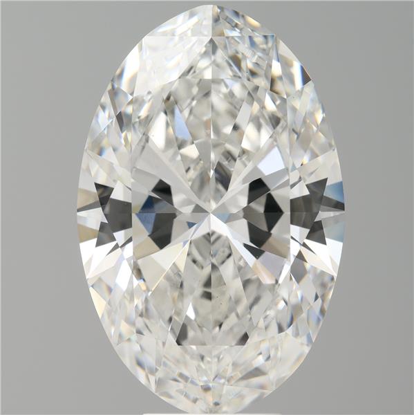 8.03 ct. oval Lab Grown Diamond front image