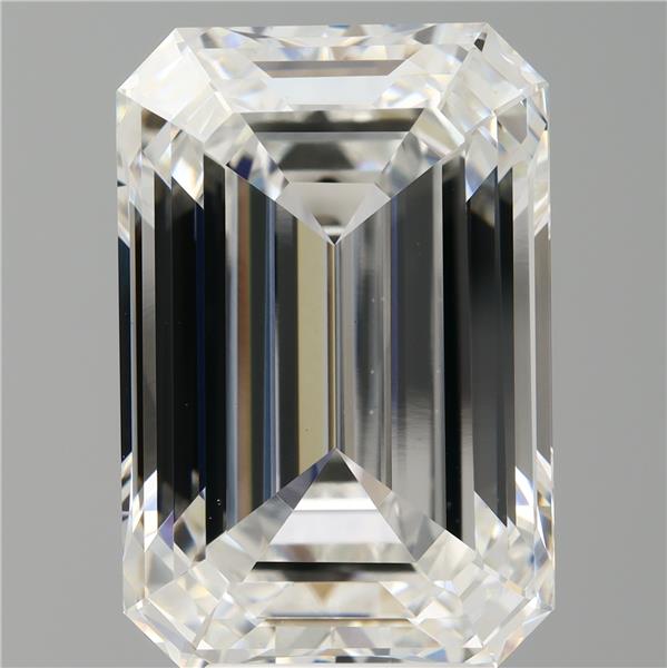 8.04 ct. emerald Lab Grown Diamond front image
