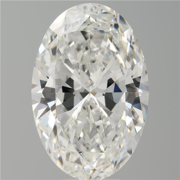 9.06 ct. oval Lab Grown Diamond front image