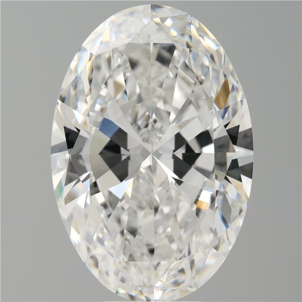 9.50 ct. oval Lab Grown Diamond front image