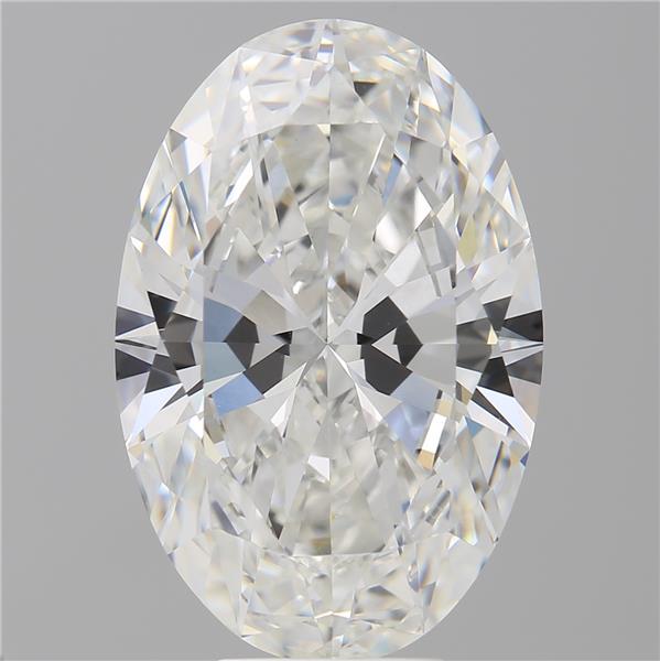 7.50 ct. oval Lab Grown Diamond front image