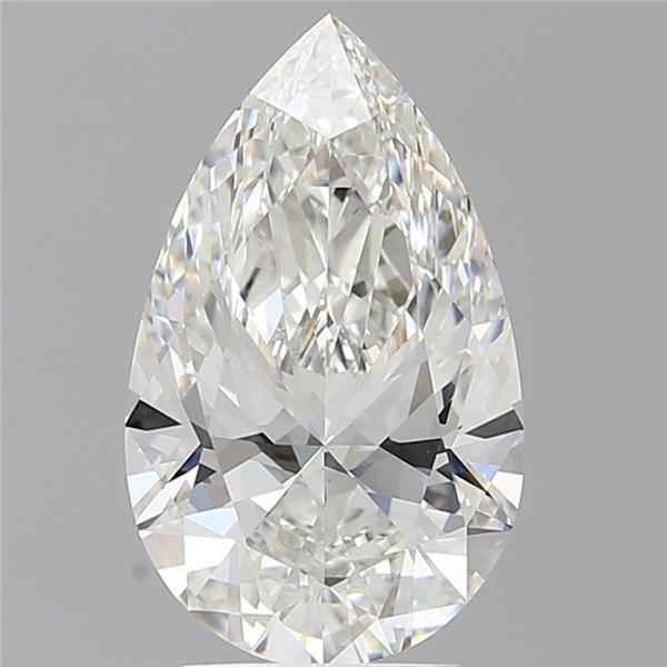 3.52 ct. pear Lab Grown Diamond front image