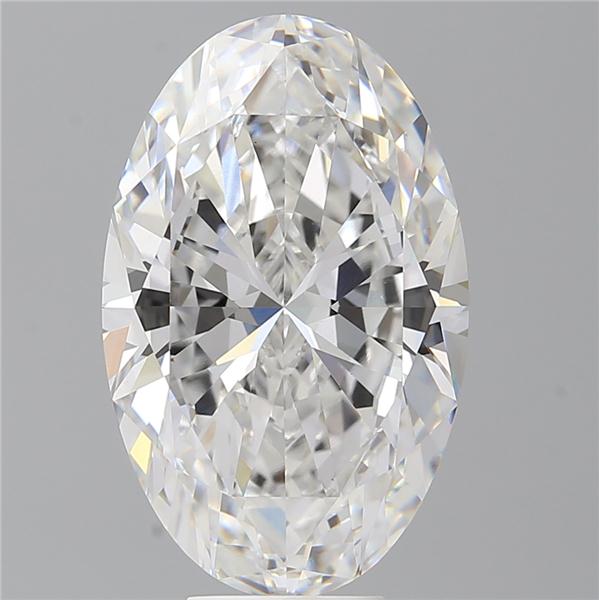 8.50 ct. oval Lab Grown Diamond front image