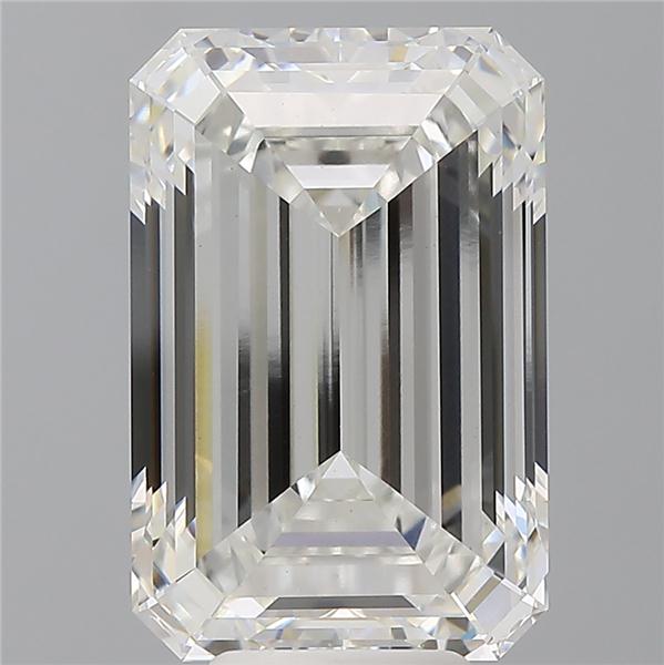 8.10 ct. emerald Lab Grown Diamond front image