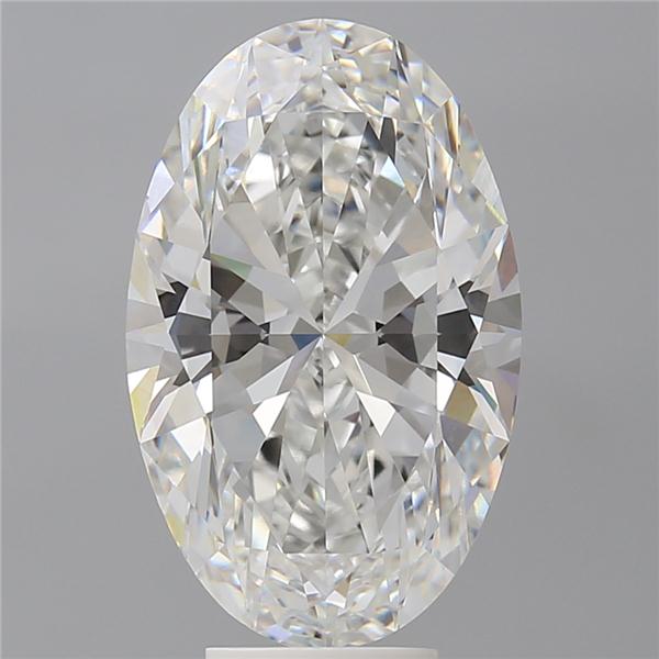 6.60 ct. oval Lab Grown Diamond front image