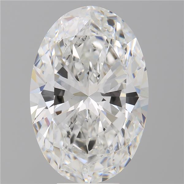 8.53 ct. oval Lab Grown Diamond front image