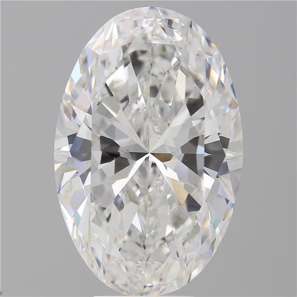8.99 ct. oval Lab Grown Diamond front image