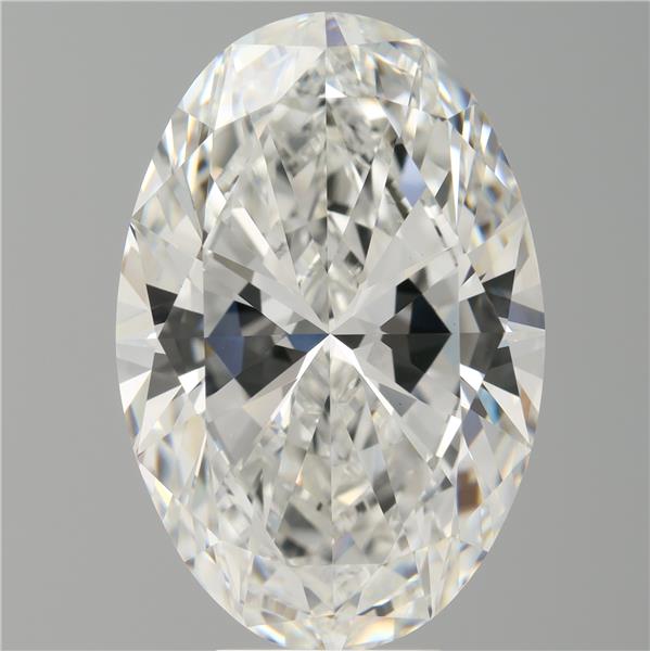 8.09 ct. oval Lab Grown Diamond front image