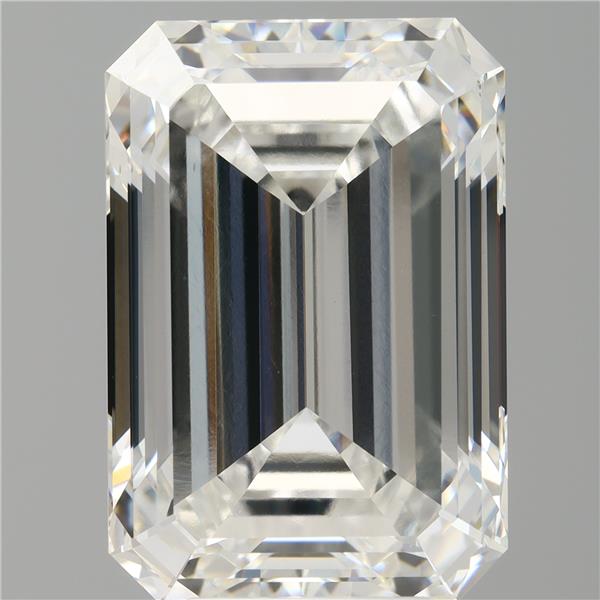 7.98 ct. emerald Lab Grown Diamond front image