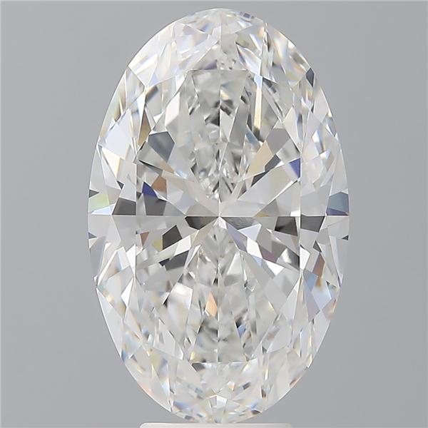 6.60 ct. oval Lab Grown Diamond front image