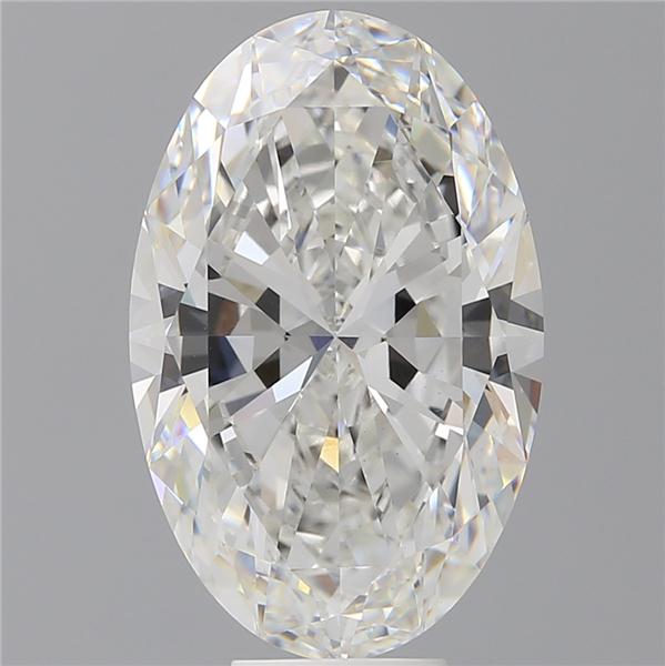 9.05 ct. oval Lab Grown Diamond front image