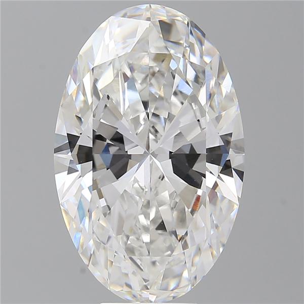 9.01 ct. oval Lab Grown Diamond front image