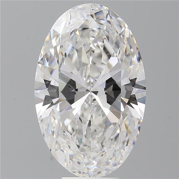 9.10 ct. oval Lab Grown Diamond front image