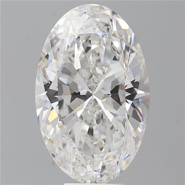 9.01 ct. oval Lab Grown Diamond front image