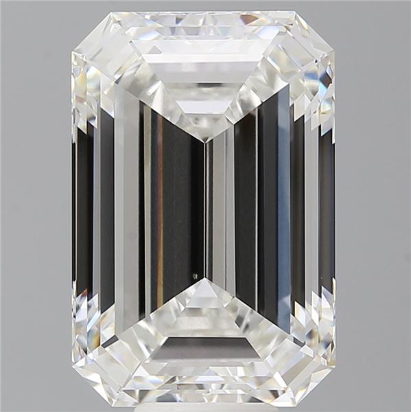 11.52 ct. emerald Lab Grown Diamond front image
