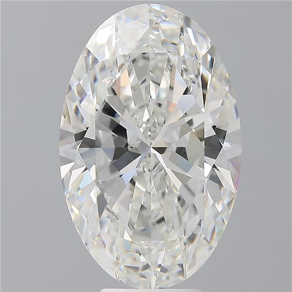 7.51 ct. oval Lab Grown Diamond front image