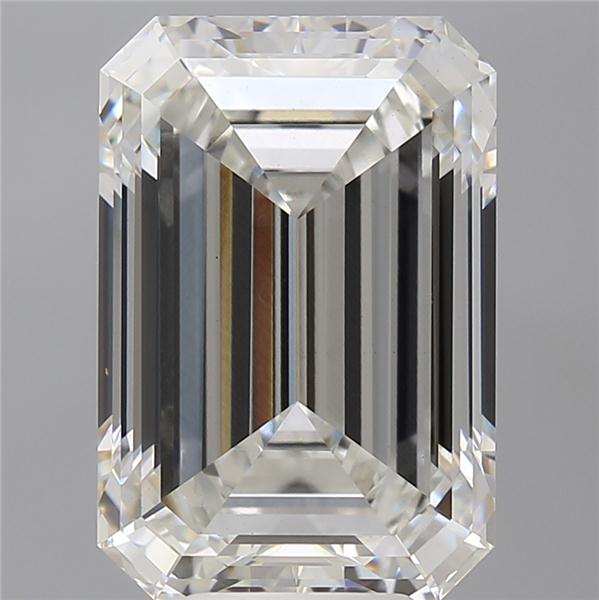 8.03 ct. emerald Lab Grown Diamond front image