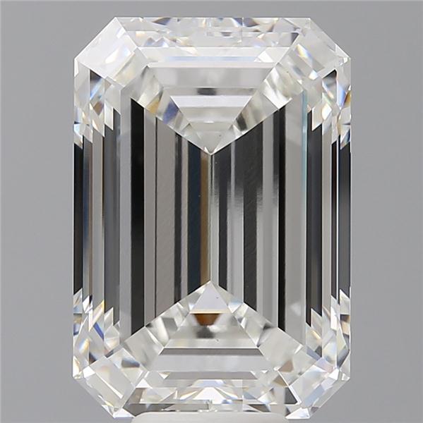10.57 ct. emerald Lab Grown Diamond front image