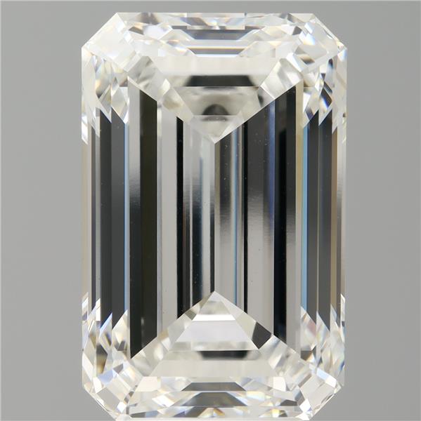 7.52 ct. emerald Lab Grown Diamond front image