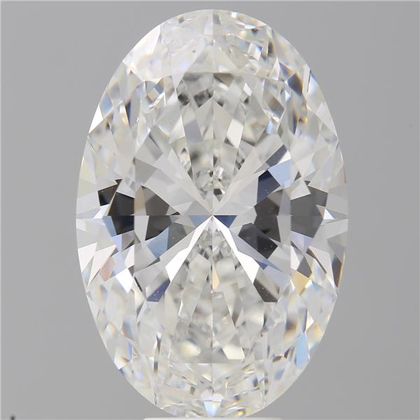 9.08 ct. oval Lab Grown Diamond front image