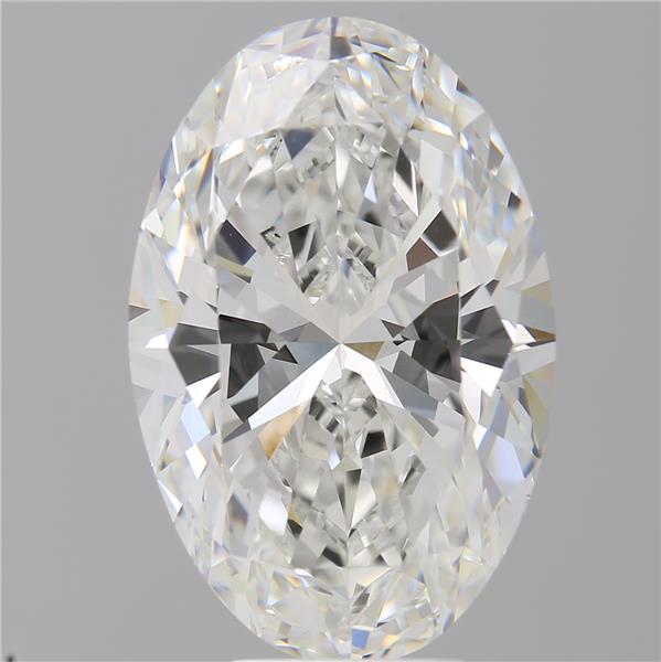 7.51 ct. oval Lab Grown Diamond front image