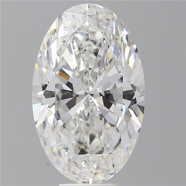 9.52 ct. oval Lab Grown Diamond front image