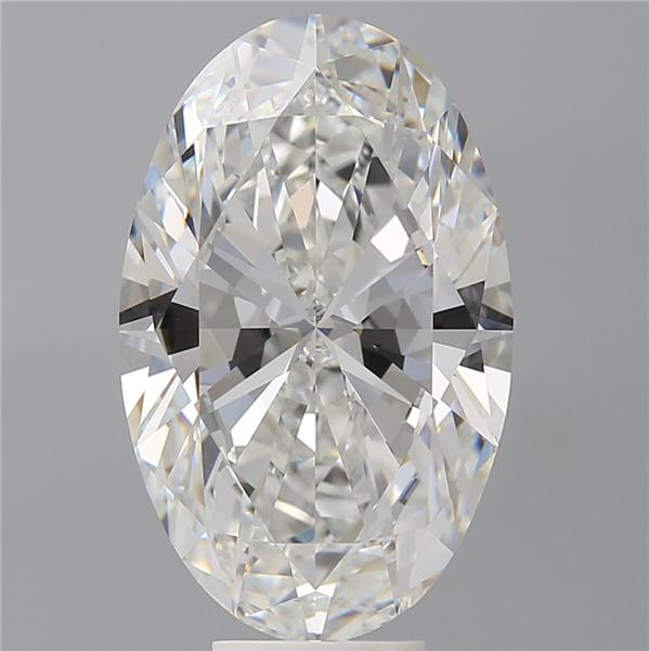 8.04 ct. oval Lab Grown Diamond front image
