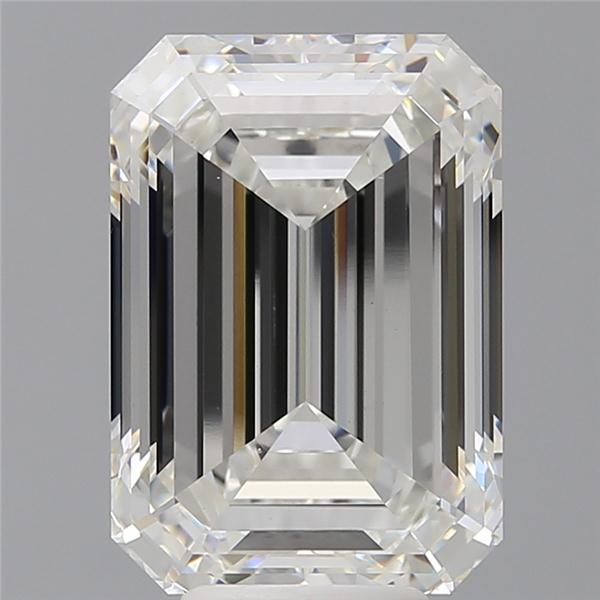 7.51 ct. emerald Lab Grown Diamond front image