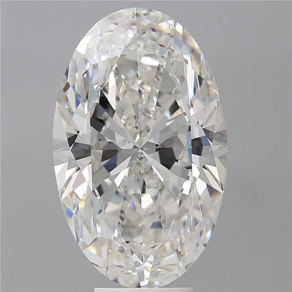 7.59 ct. oval Lab Grown Diamond front image