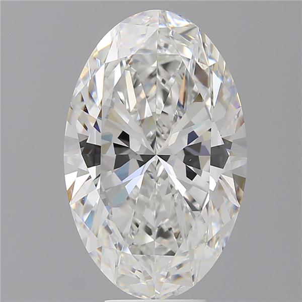 7.55 ct. oval Lab Grown Diamond front image