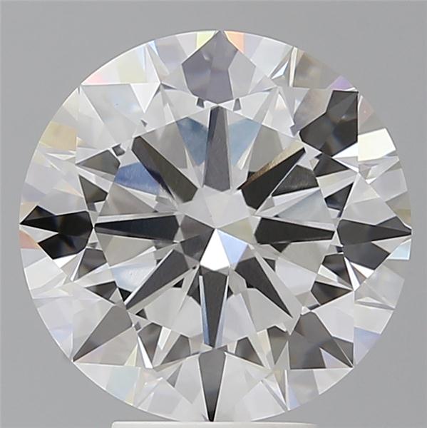 5.55 ct. round Lab Grown Diamond front image