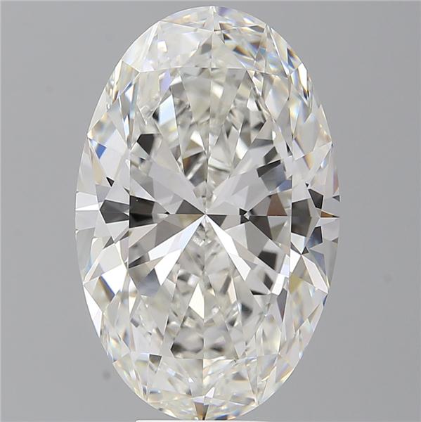 9.10 ct. oval Lab Grown Diamond front image