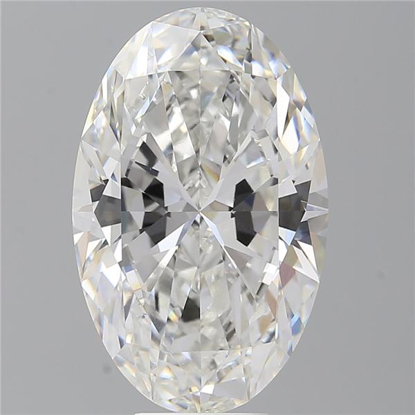 9.04 ct. oval Lab Grown Diamond front image