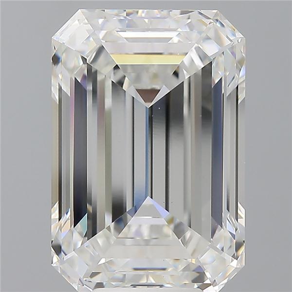 9.05 ct. emerald Lab Grown Diamond front image