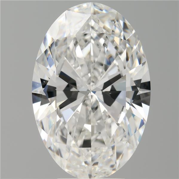 6.01 ct. oval Lab Grown Diamond front image