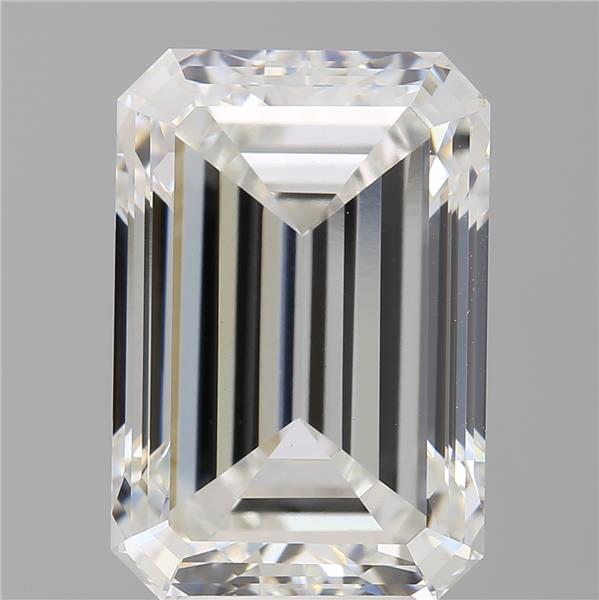 7.50 ct. emerald Lab Grown Diamond front image